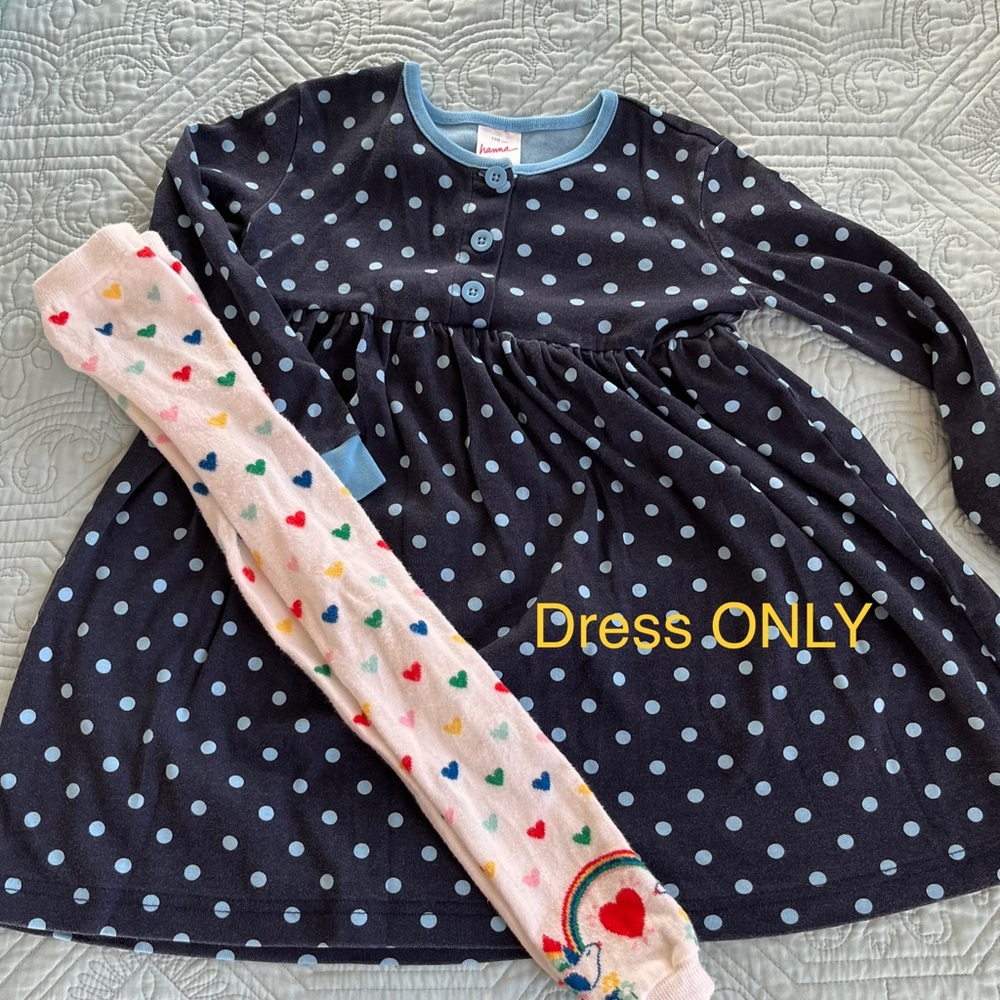 EUC HA Long Sleeve Dress-Sz 140 (6)